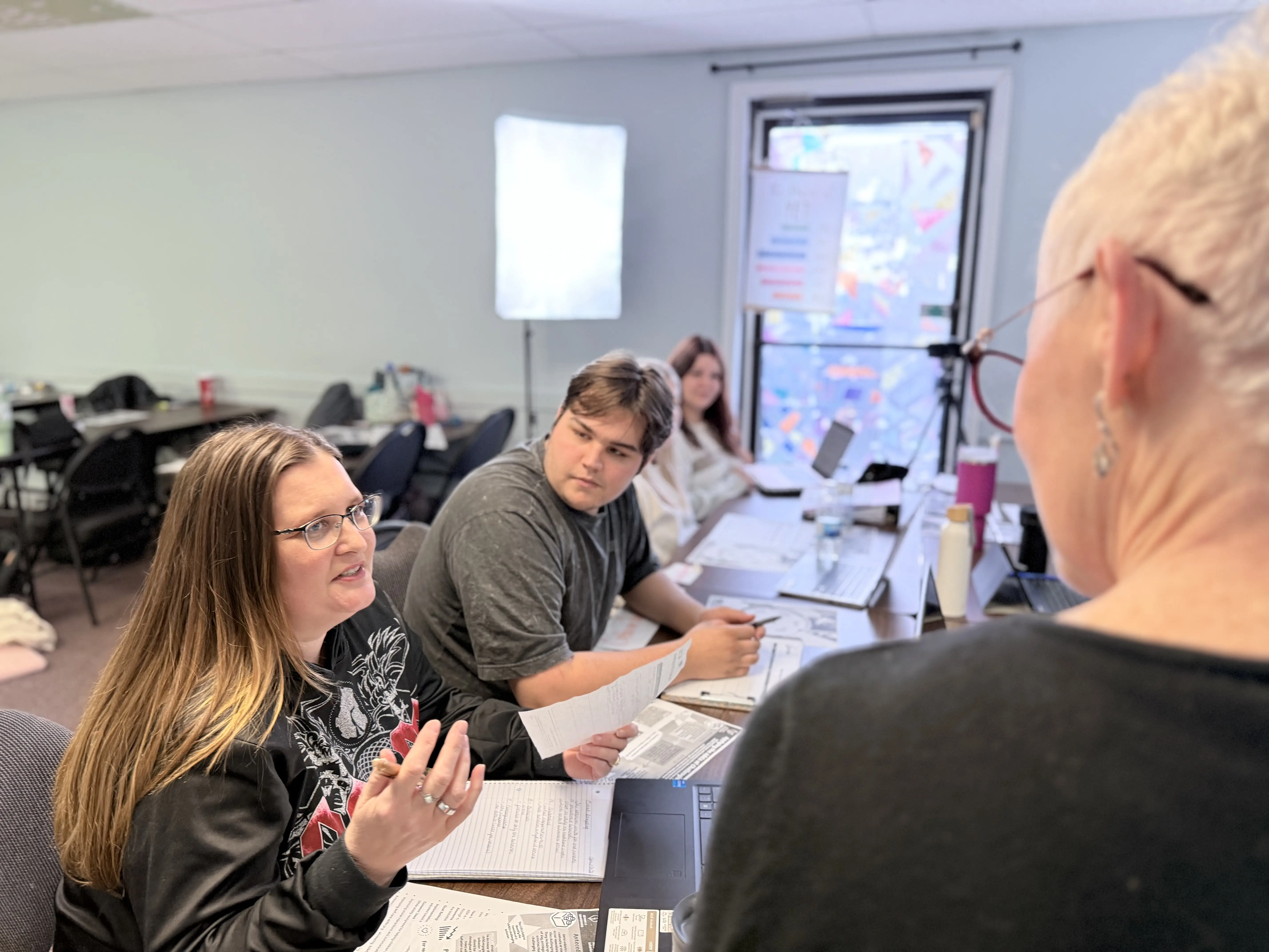 Teacher assistant program at Island Career Academy